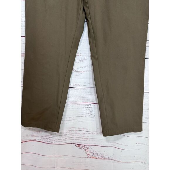 vrst athletic men's pants stretch chino taupe size 36x30 - Picture 3 of 8